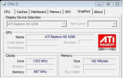 radeon hd 4290 gpu frequency record