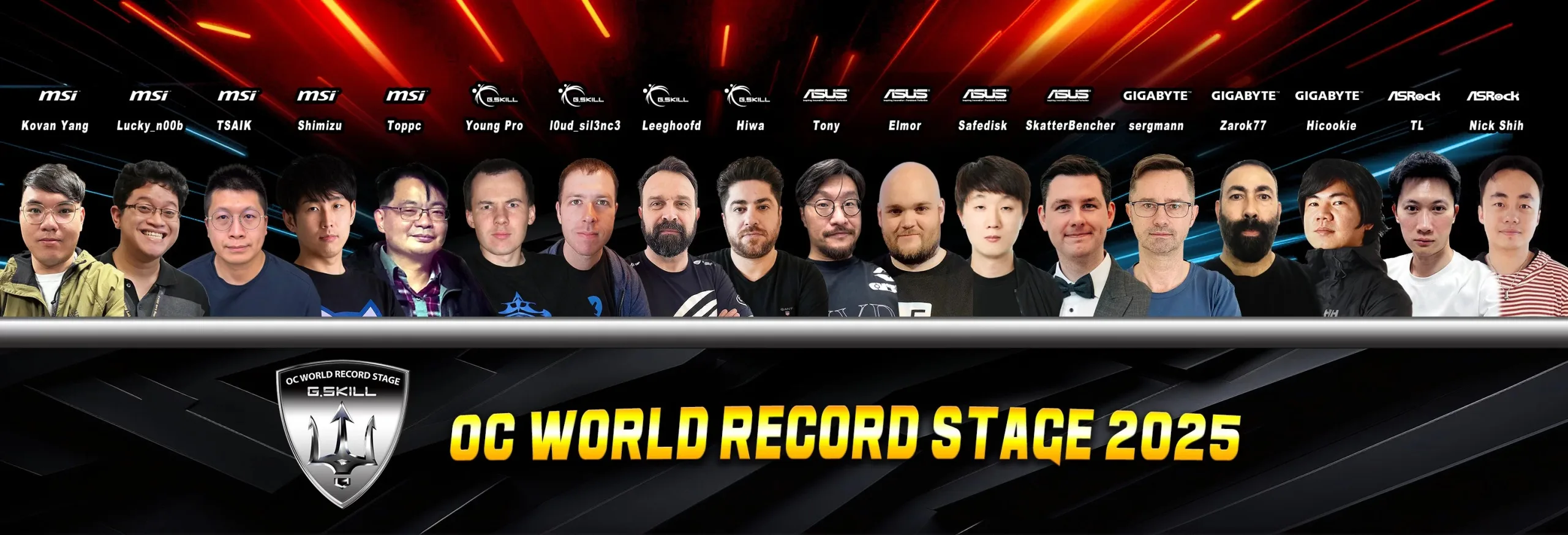 gskill oc world record state 2025