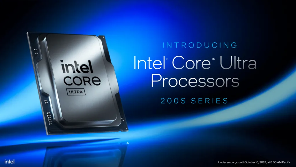 arrow lake intel core ultra 200s series