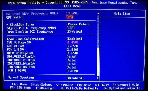 msi p55-gd80 bios set qpi ratio and voltages