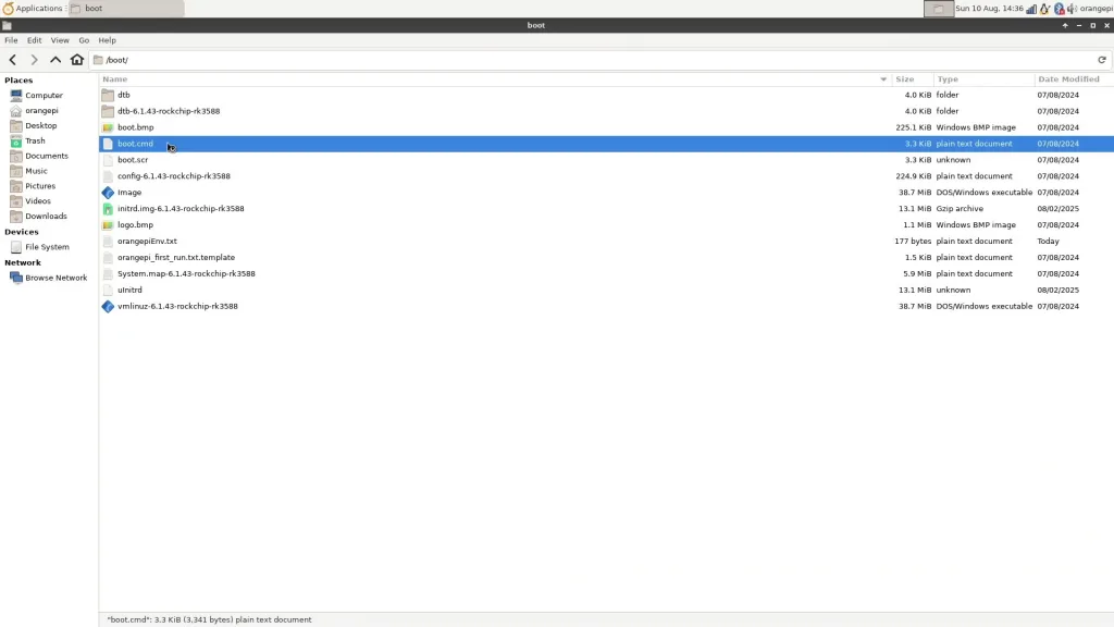 boot.cmd in /boot/ folder