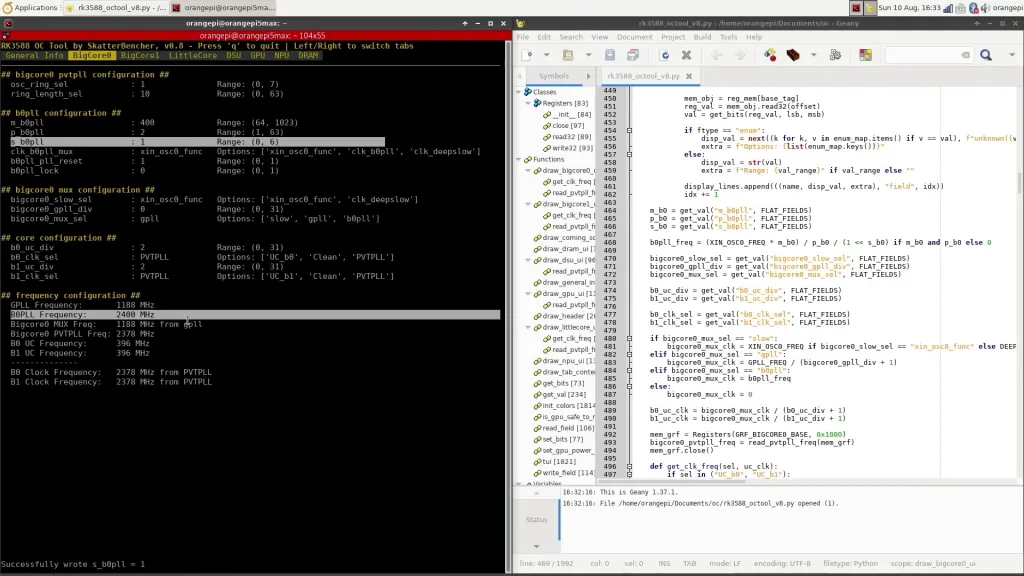 rk3588 bigcore0 overclocking example