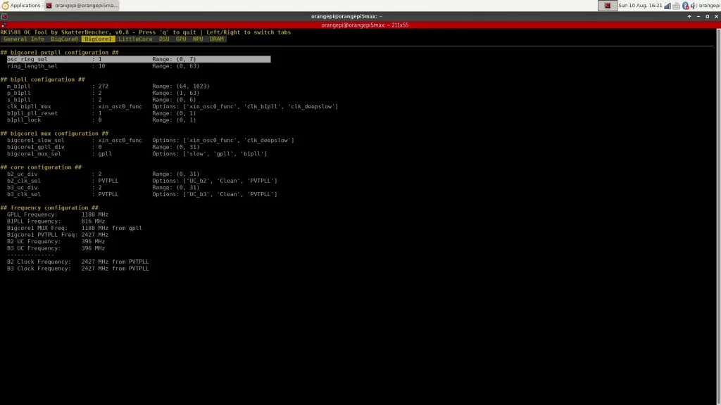 skatterbencher rk3588 oc tool - bigcore1
