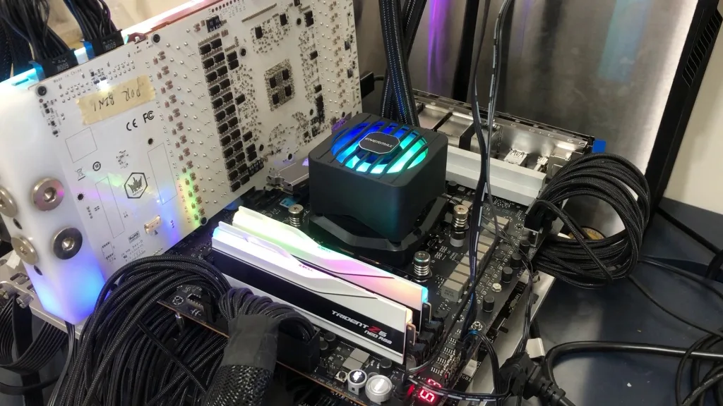 ryzen 7 9700f overclock system