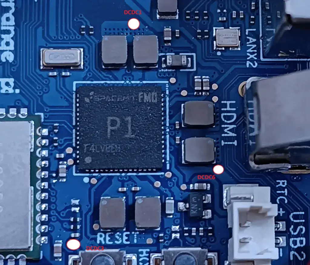 orangepi rv2 p1 voltage measurement points