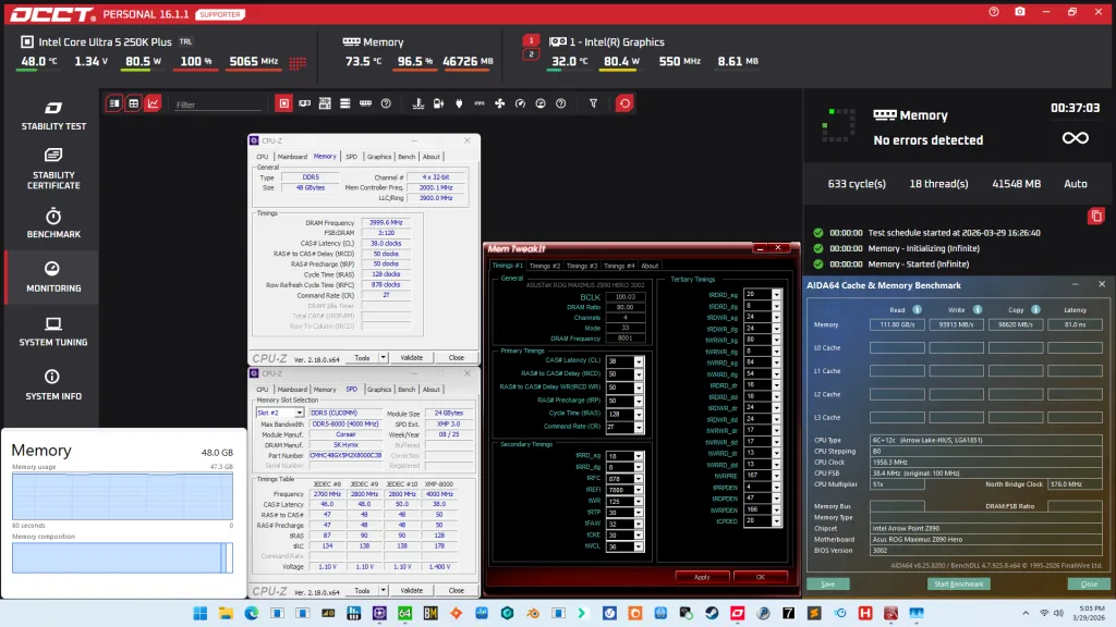 250k plus xmp enabled
